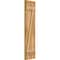 Ekena Millwork Joined Board-n-Batten Shutters w/Z-Bar, Rough Sawn Western Red Cedar, 10 3/4W x 43H, PR RBJ06Z11X043RWR - alternate 4